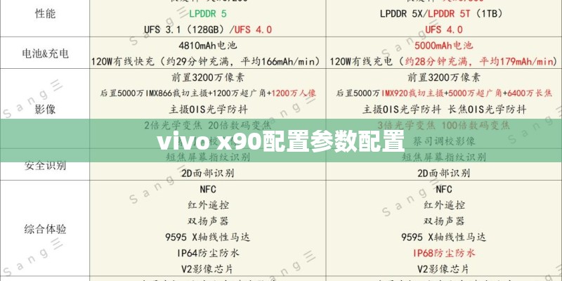 vivo x90配置参数配置