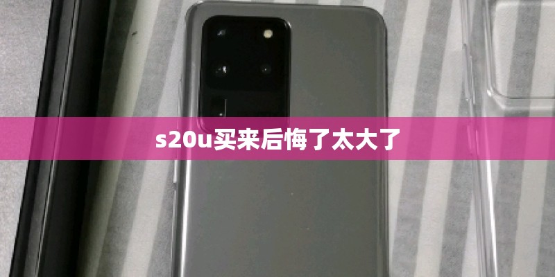 s20u买来后悔了太大了 s20u买来后悔了太大了
